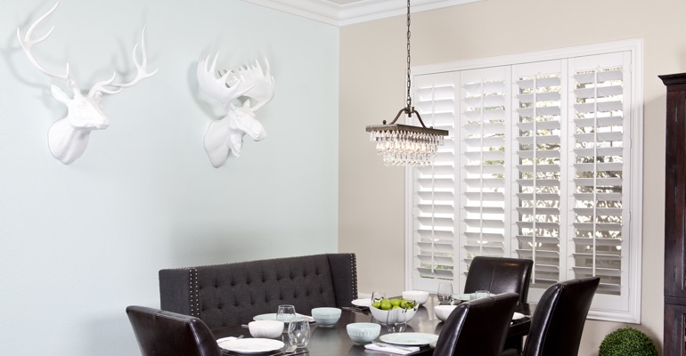 Austin dining room shutters